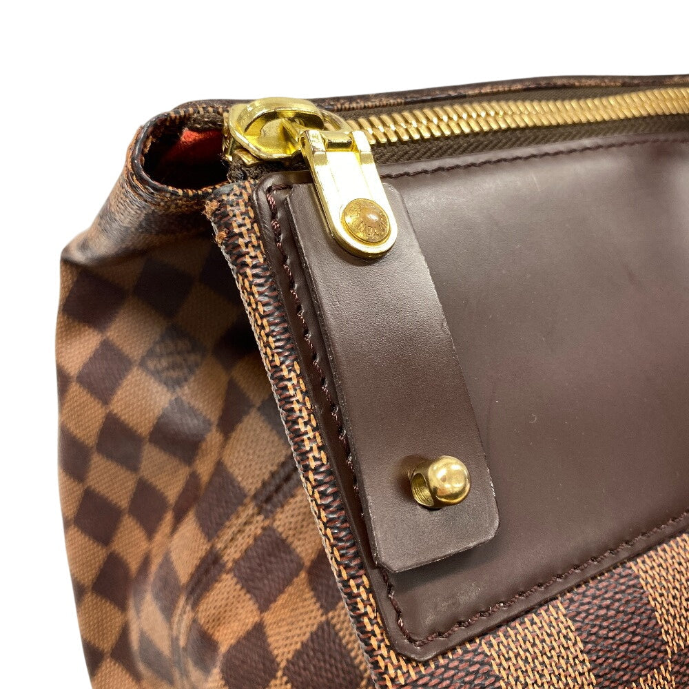 LOUIS VUITTON Boston Duffel bag N41155 Damier Brown Damier Greenwich GM