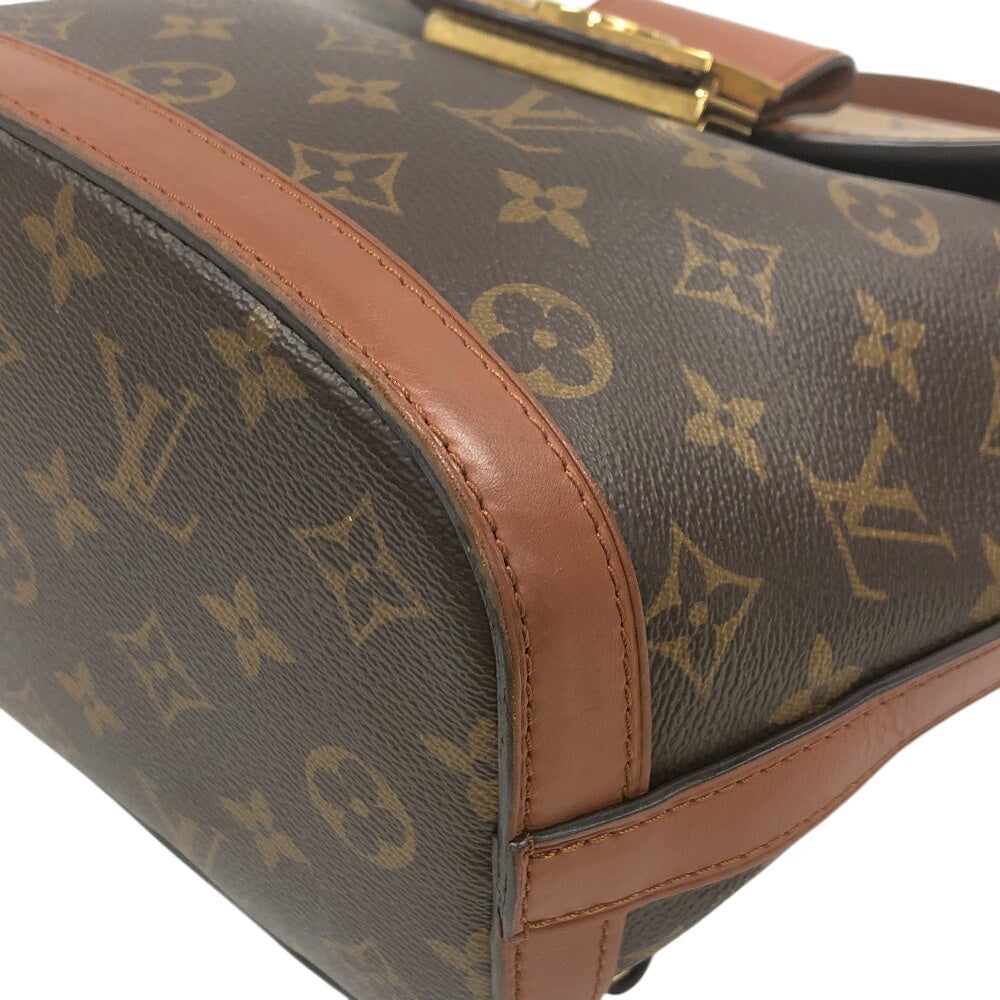 LOUIS VUITTON Backpack M45142 Monogram Brown Monogram reverse Dauphines