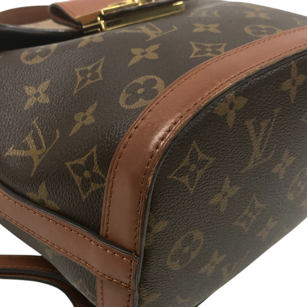 LOUIS VUITTON Backpack M45142 Monogram Brown Monogram reverse Dauphines