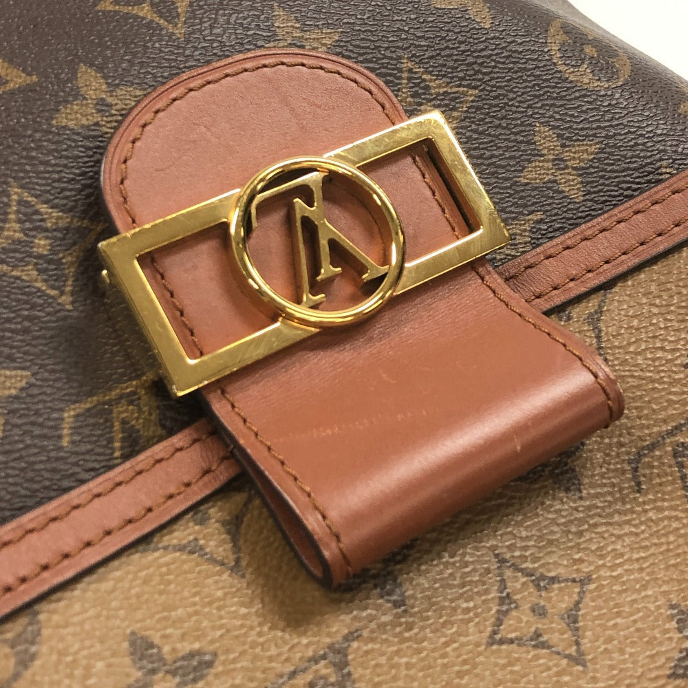 LOUIS VUITTON Backpack M45142 Monogram Brown Monogram reverse Dauphines