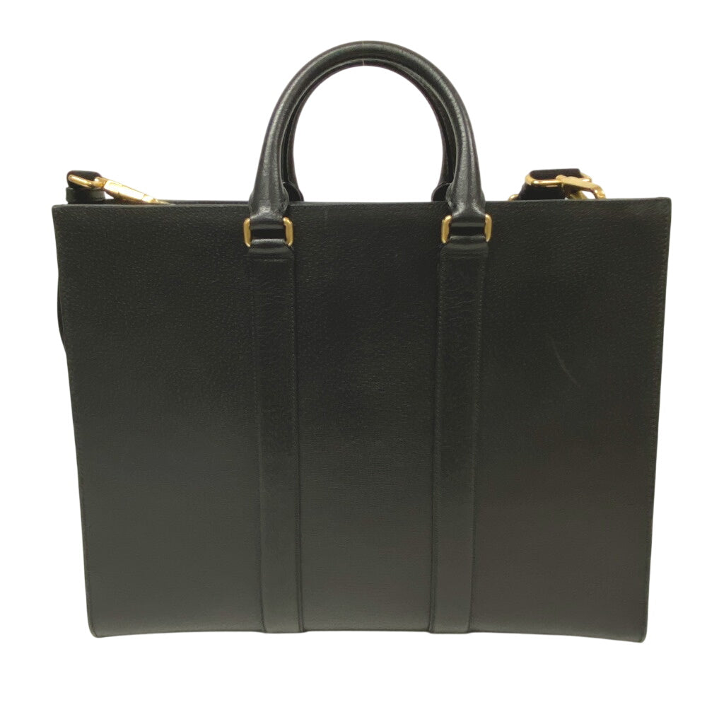 GUCCI Tote Bag 429036 leather black Business bag