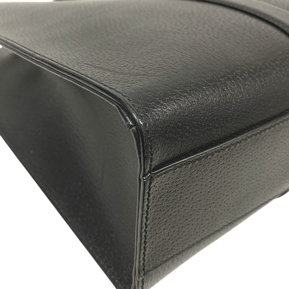 GUCCI Tote Bag 429036 leather black Business bag