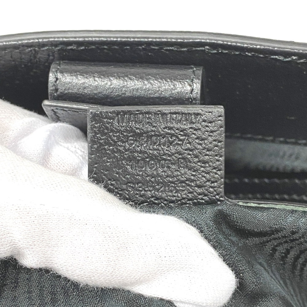 GUCCI Tote Bag 680127 Canvas, Leather black Balenciaga