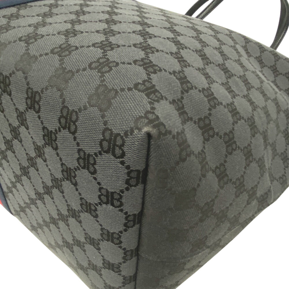 GUCCI Tote Bag 680127 Canvas, Leather black Balenciaga
