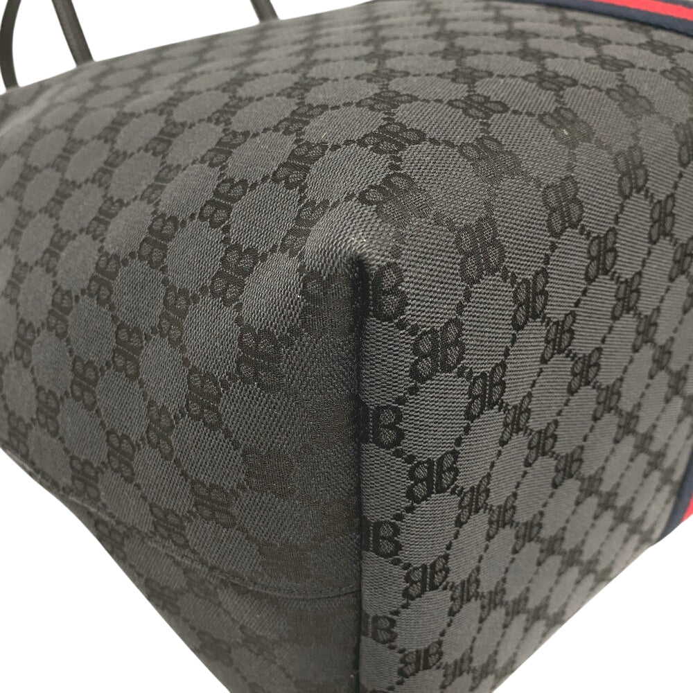 GUCCI Tote Bag 680127 Canvas, Leather black Balenciaga