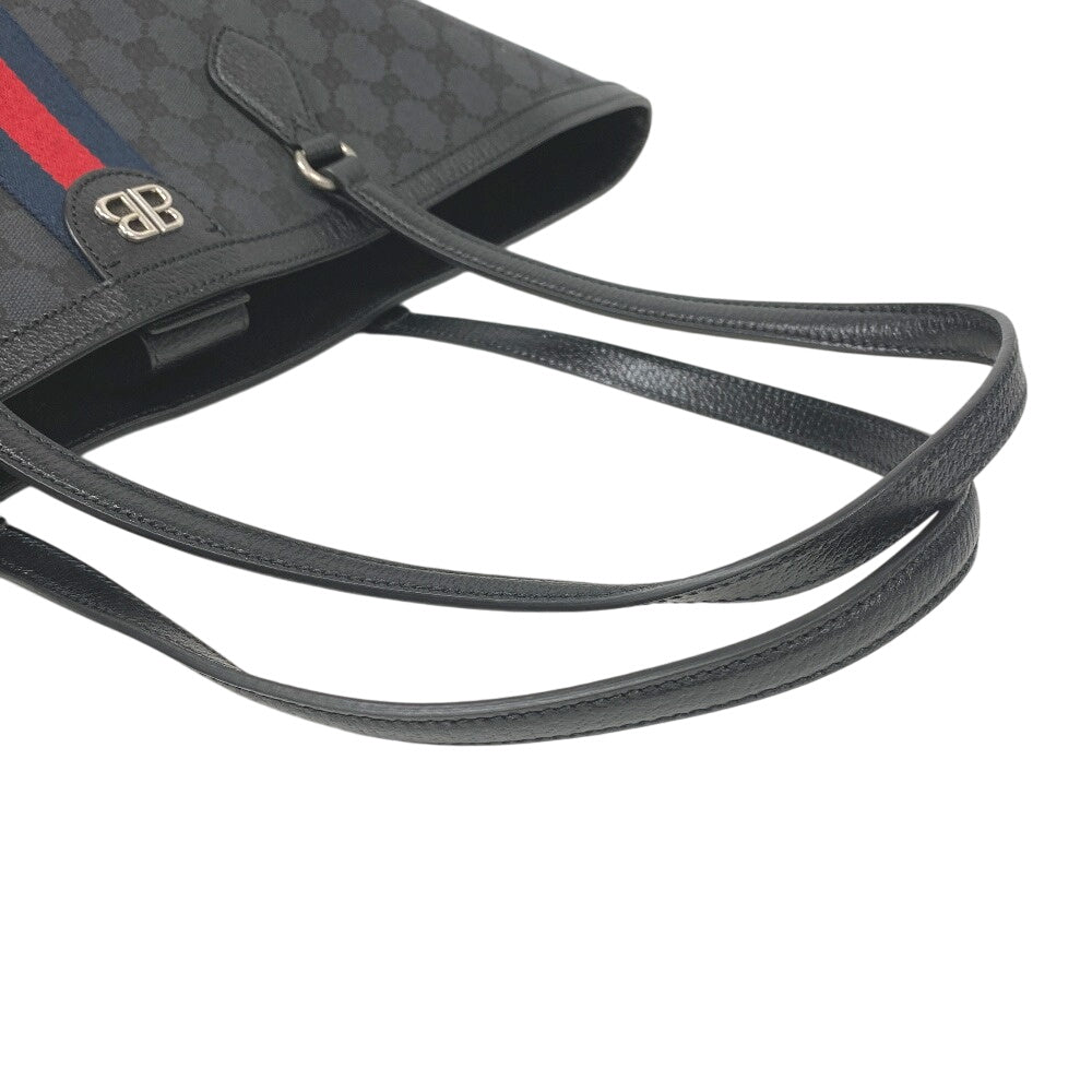 GUCCI Tote Bag 680127 Canvas, Leather black Balenciaga