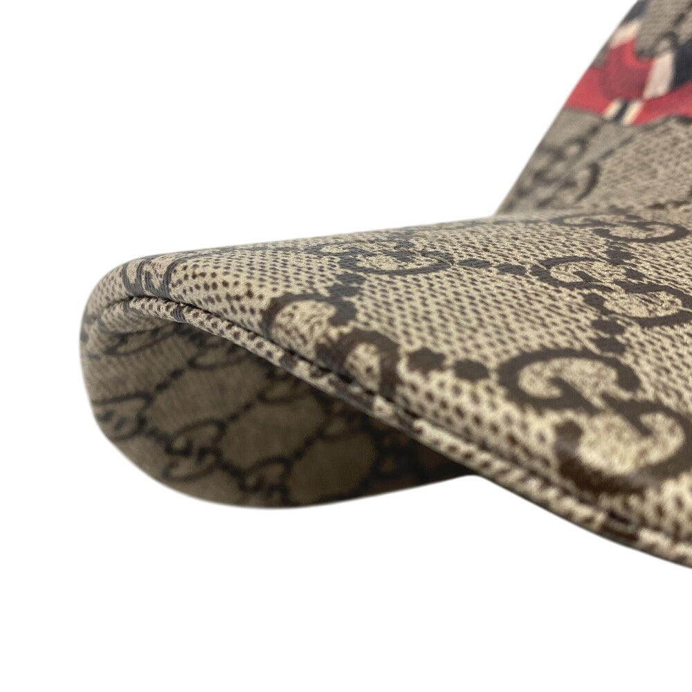 GUCCI cap Polyester, Nylon beige GG Supreme XL