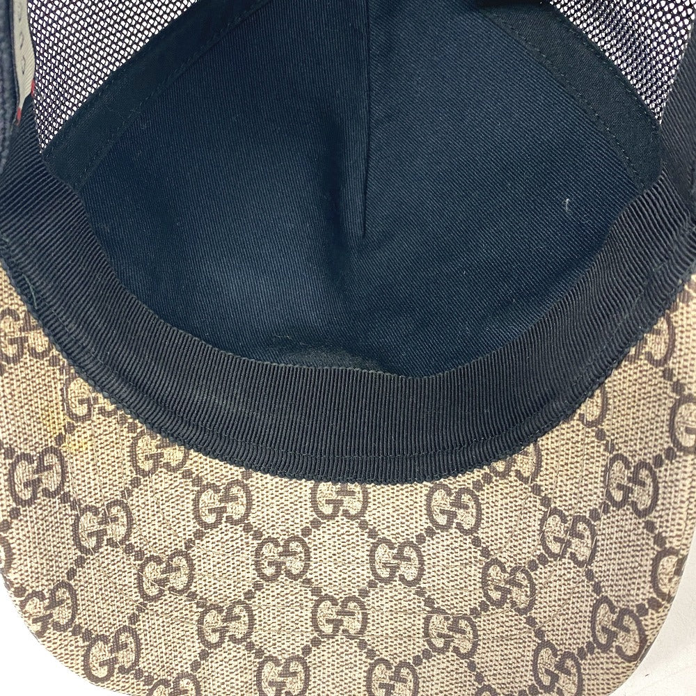 GUCCI cap Polyester, Nylon beige GG Supreme XL