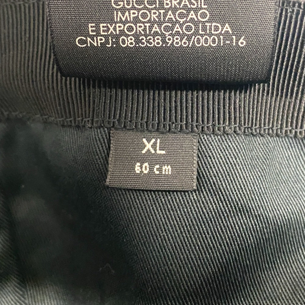 GUCCI cap cotton black Interlocking G XL