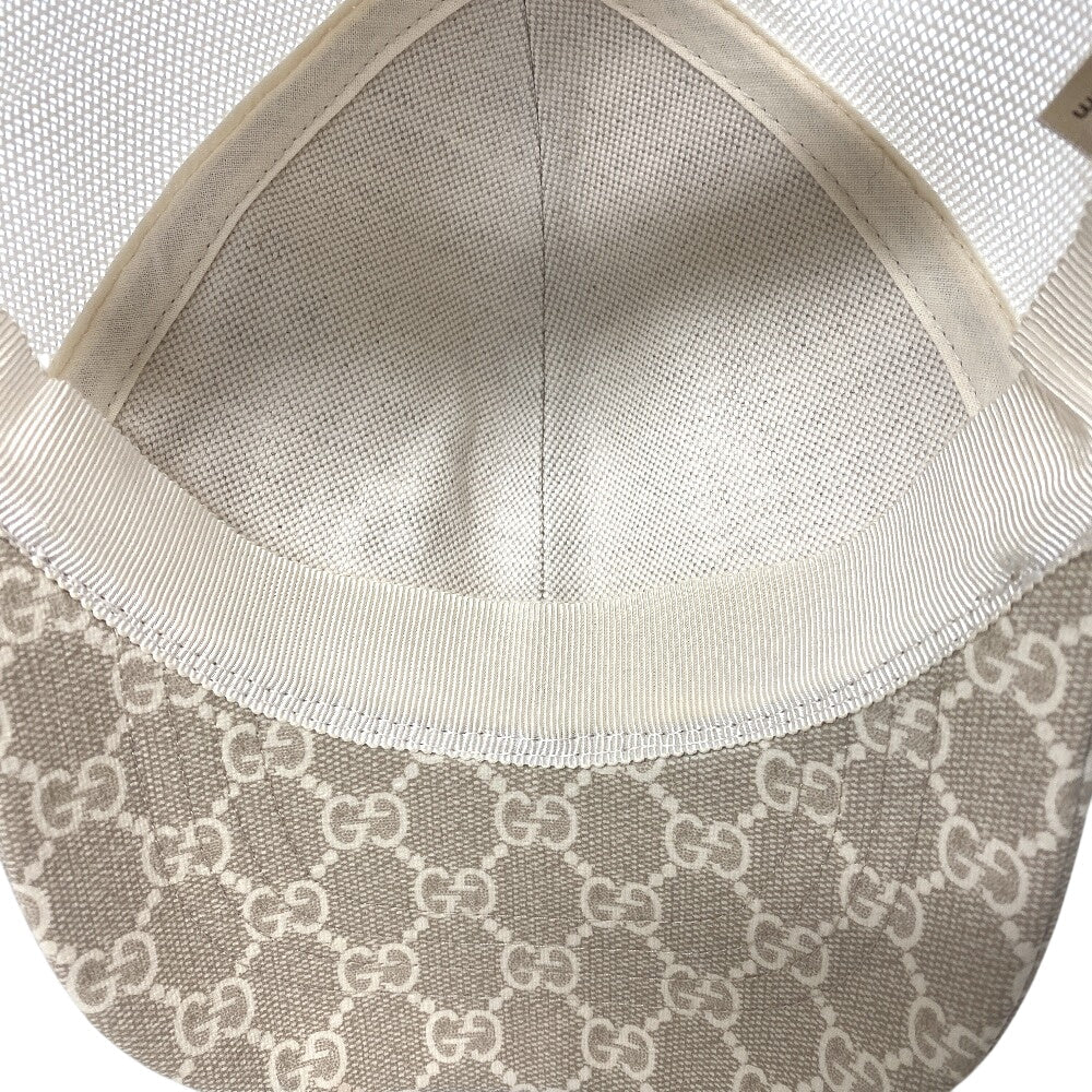 GUCCI cap 696854 Cotton, Polyester beige GG Supreme XS