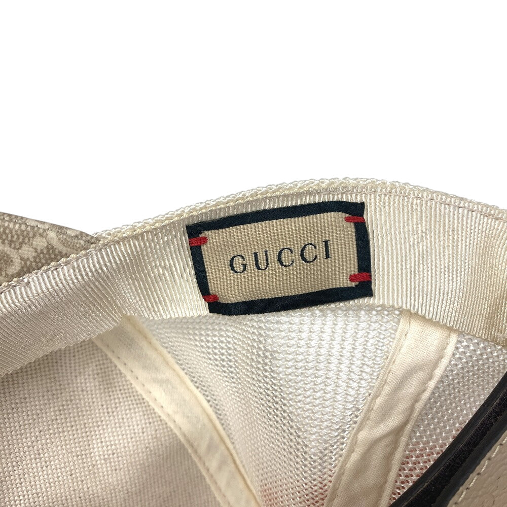 GUCCI cap 696854 Cotton, Polyester beige GG Supreme XS