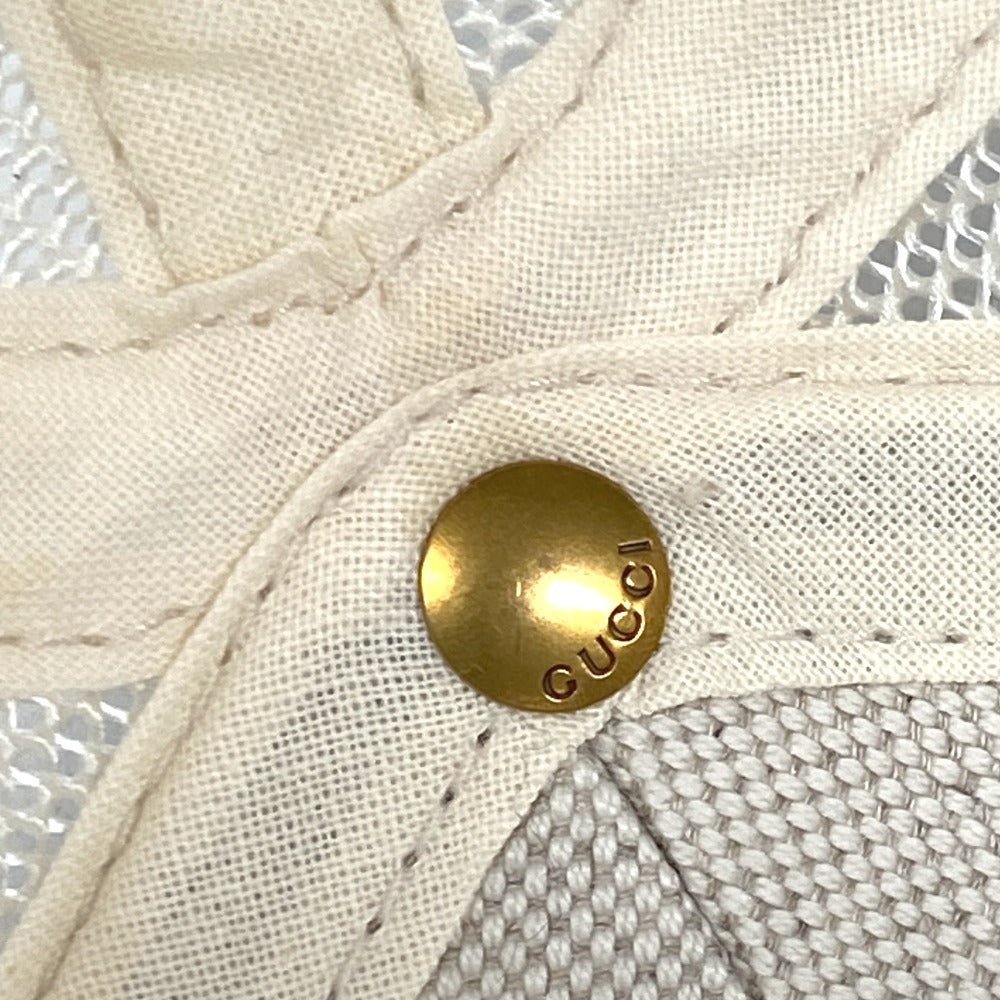 GUCCI cap 696854 Cotton, Polyester beige GG Supreme XS