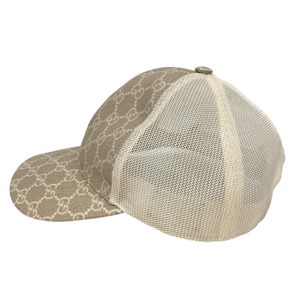 GUCCI cap 696854 Cotton, Polyester beige GG Supreme XS