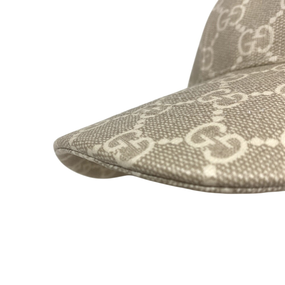 GUCCI cap 696854 Cotton, Polyester beige GG Supreme XS