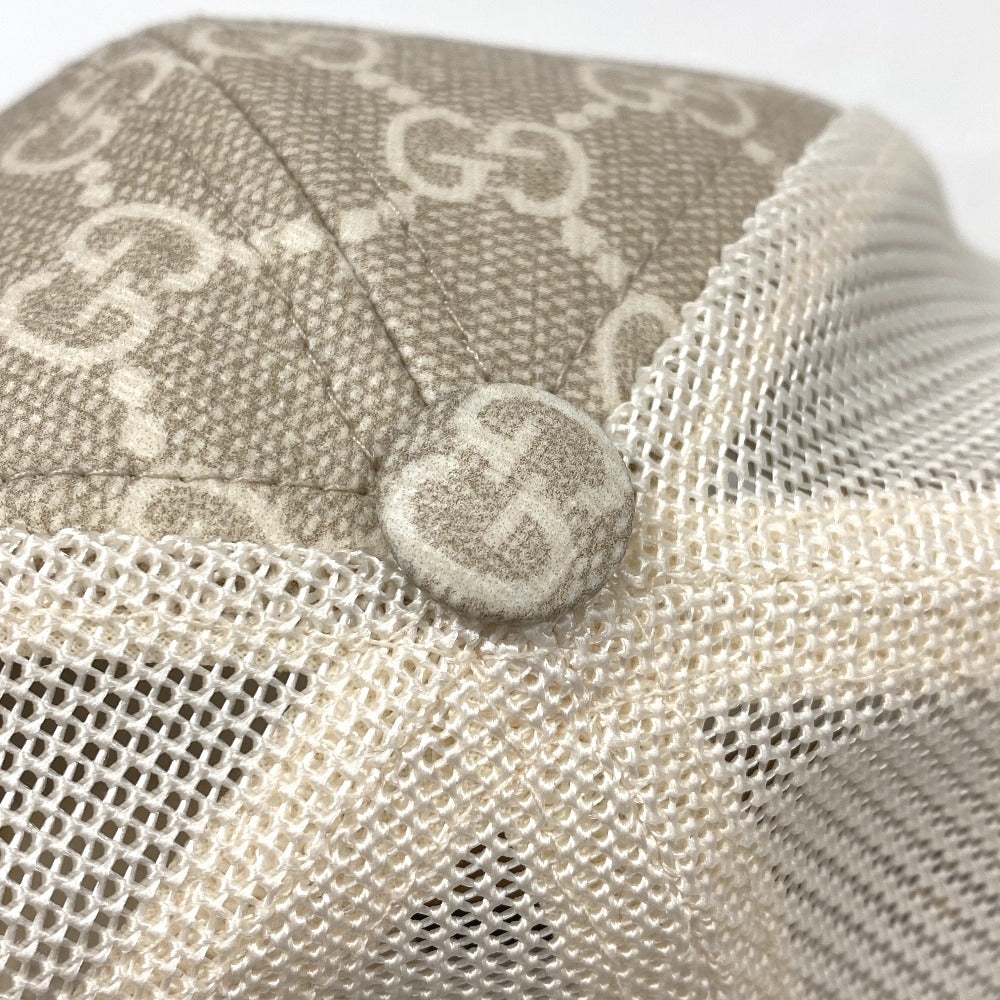 GUCCI cap 696854 Cotton, Polyester beige GG Supreme XS