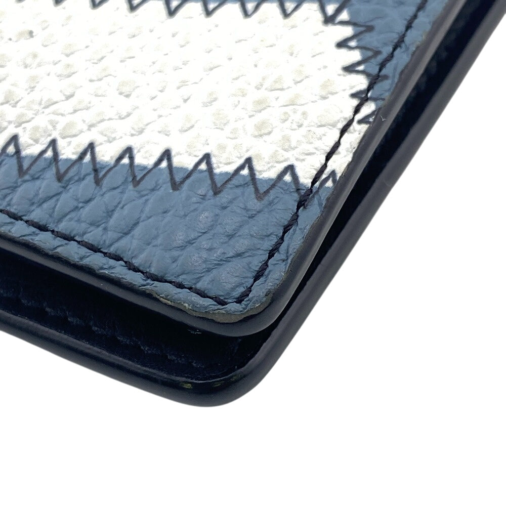LOUIS VUITTON Bifold Wallet M81440 Taurillon Clemence blue Taurillon Clemence Portefeuille Brazza