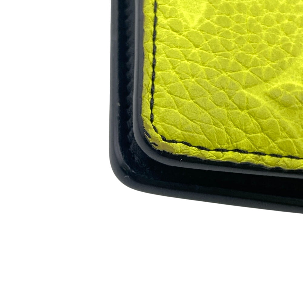 LOUIS VUITTON Bifold Wallet M81440 Taurillon Clemence blue Taurillon Clemence Portefeuille Brazza