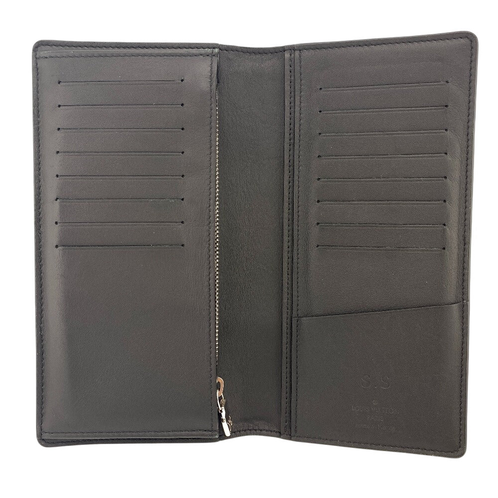 LOUIS VUITTON Bifold Wallet M81440 Taurillon Clemence blue Taurillon Clemence Portefeuille Brazza