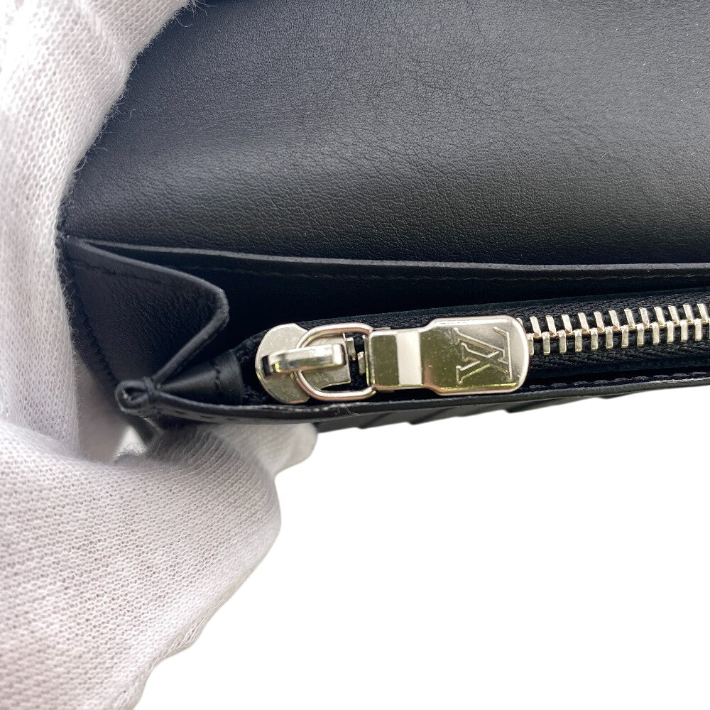 LOUIS VUITTON Bifold Wallet M81440 Taurillon Clemence blue Taurillon Clemence Portefeuille Brazza