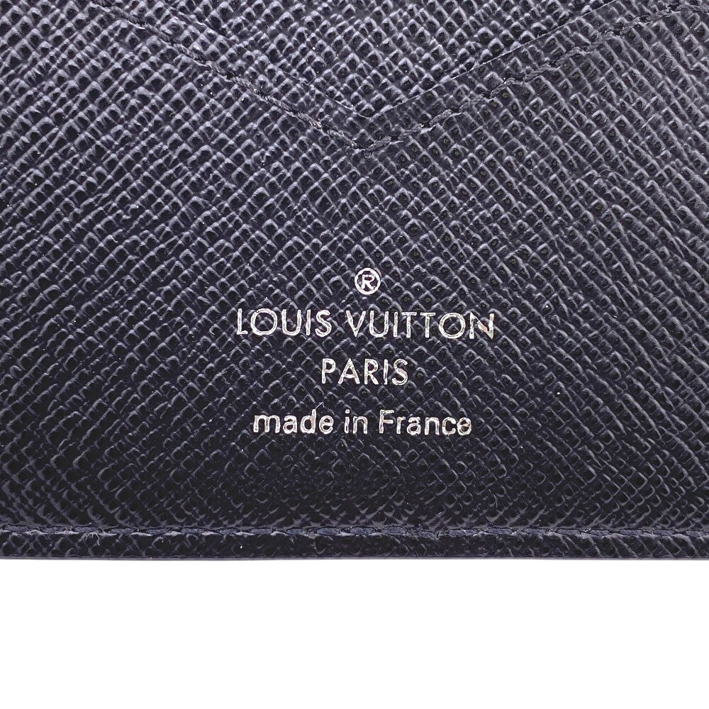 LOUIS VUITTON Bill Compartment M42139 Leather, Macassar Brown Monogram Portefeuille pants