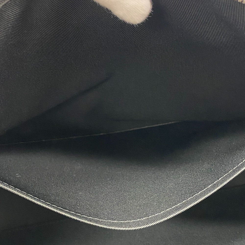 LOUIS VUITTON Briefcase M40566 leather black Monogram Eclipse Explorer