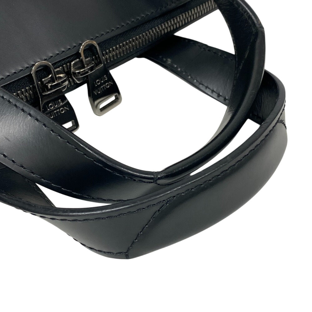 LOUIS VUITTON Briefcase M40566 leather black Monogram Eclipse Explorer