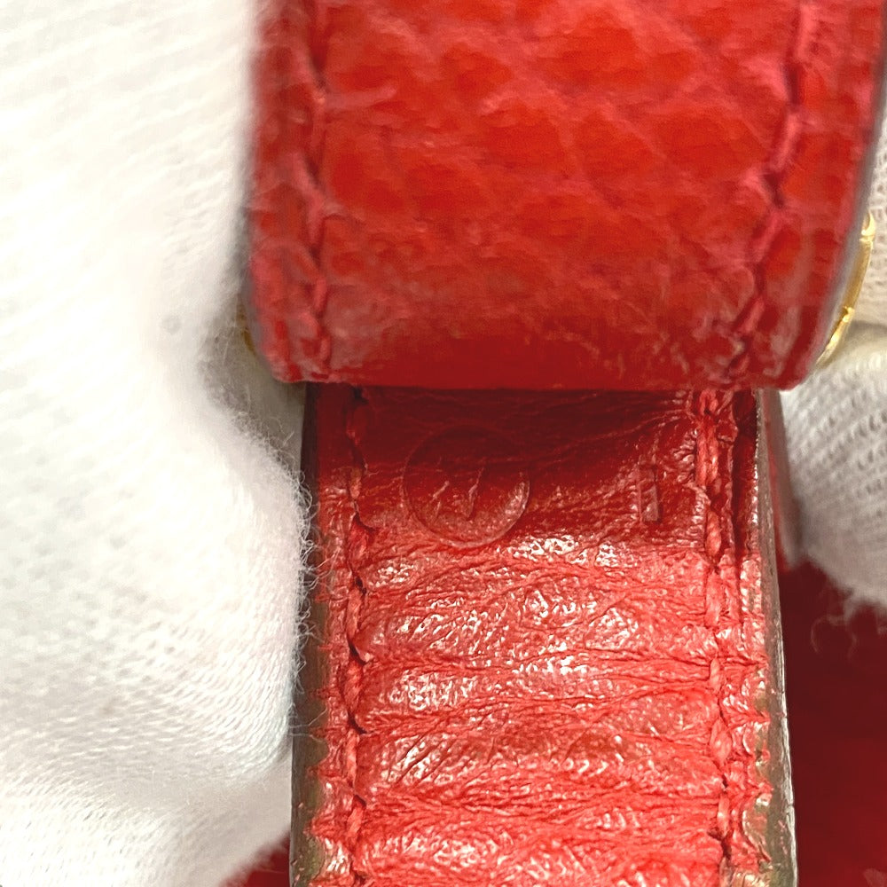 HERMES Shoulder Bag Leather, Courchevel Red Ardenne Market GM