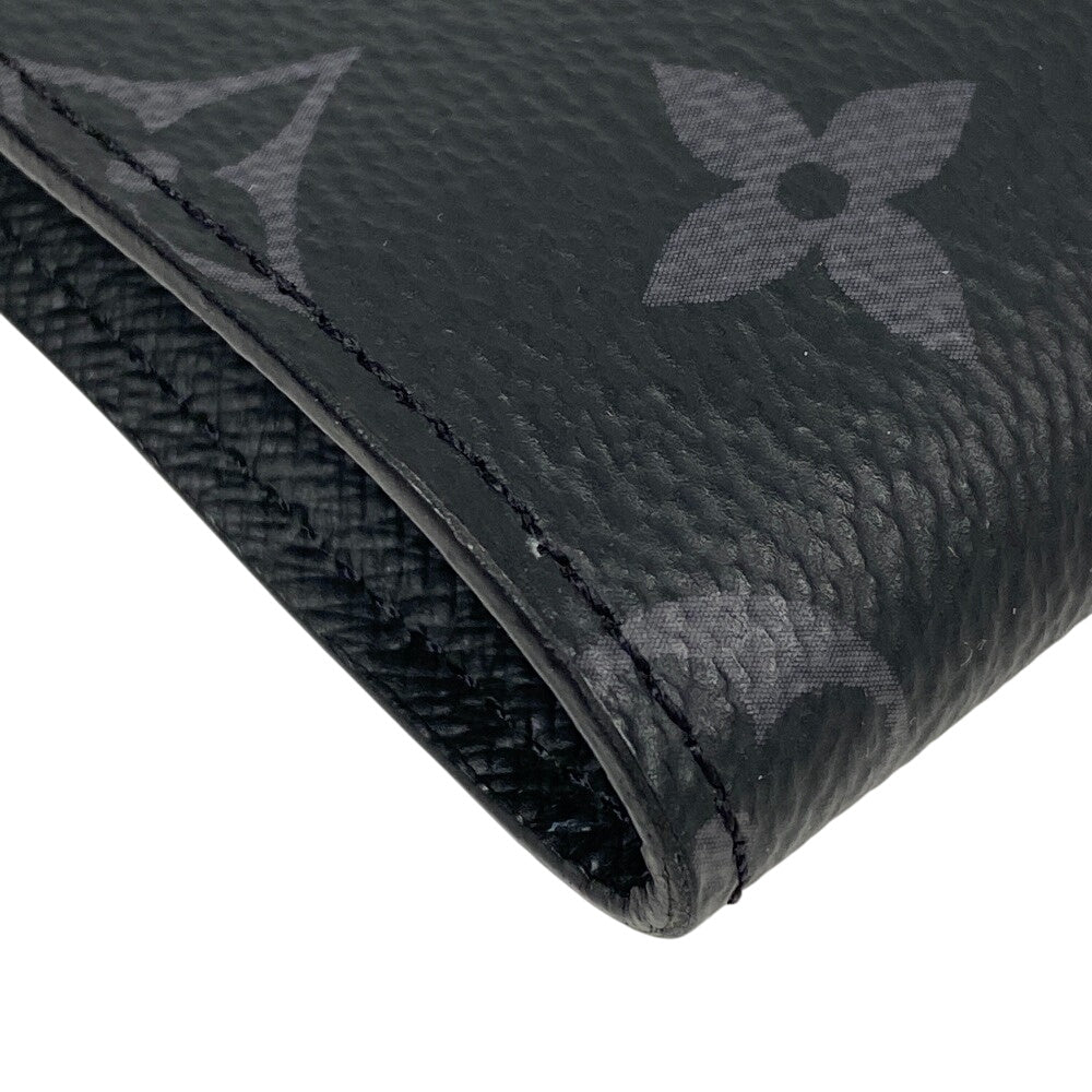 LOUIS VUITTON Briefcase GI0273 leather black Monogram Eclipse Portodocument Frank GM