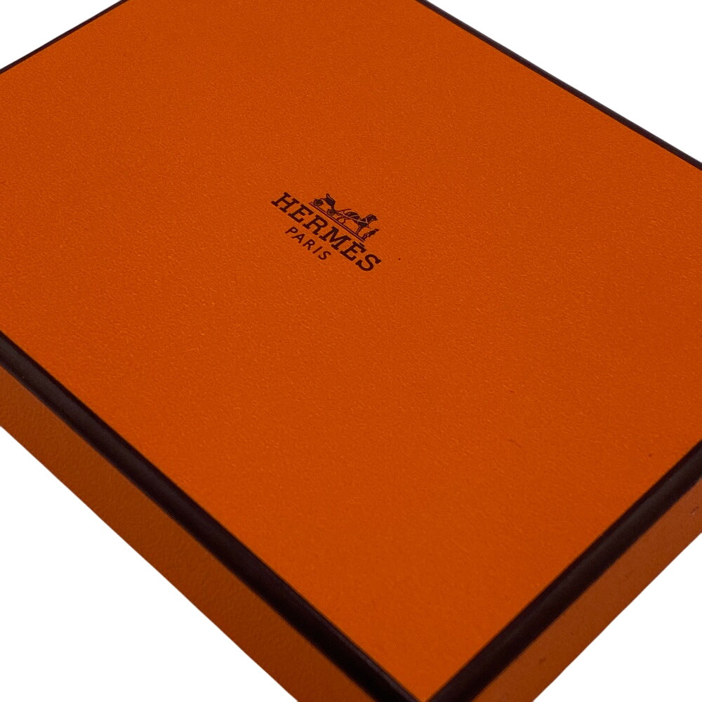 HERMES Card Case leather black MC2 Euclid