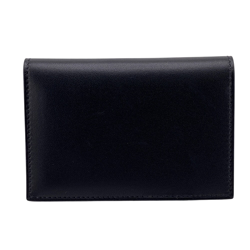 HERMES Card Case leather black MC2 Euclid