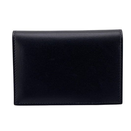HERMES Card Case leather black MC2 Euclid
