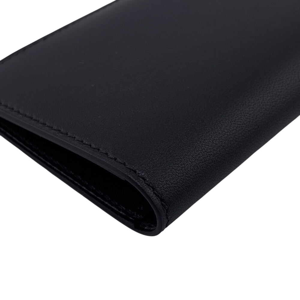 HERMES Card Case leather black MC2 Euclid