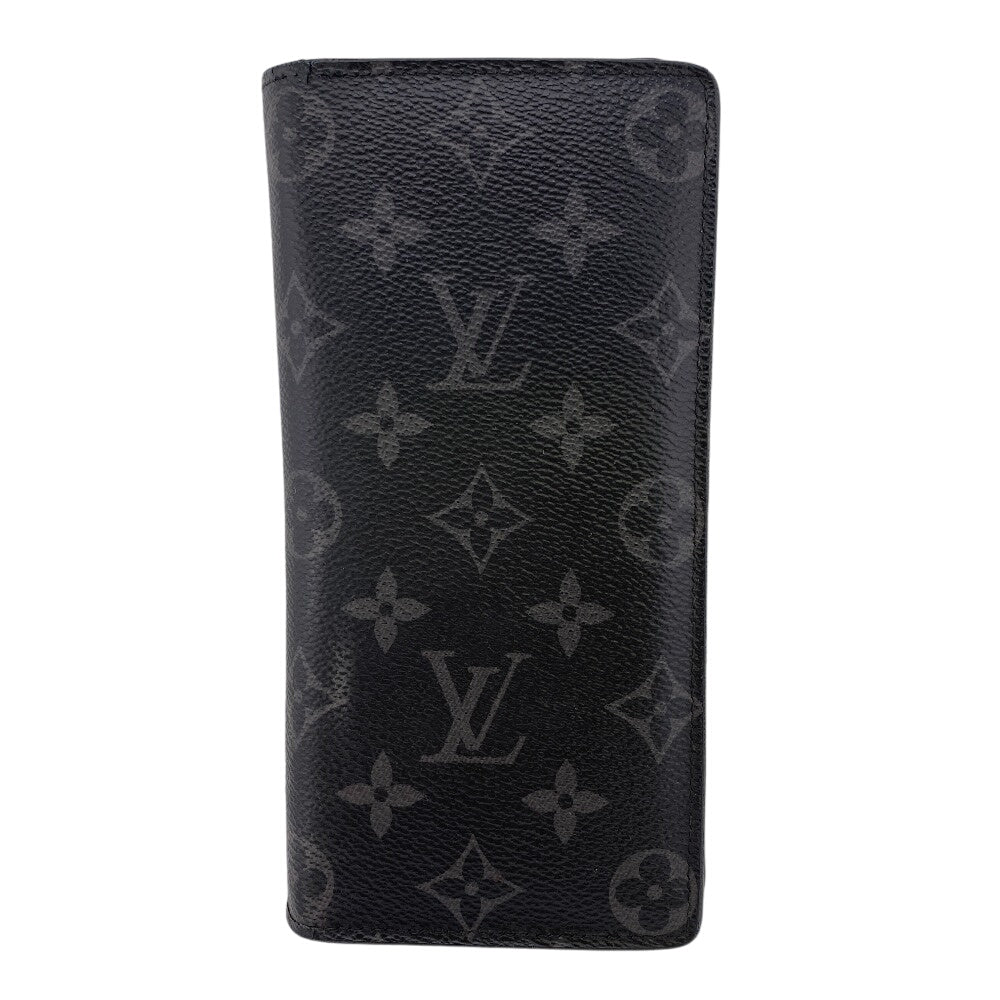 LOUIS VUITTON Bifold Wallet M61697 Monogram Eclipse black Monogram Eclipse Portefeuille Brazza