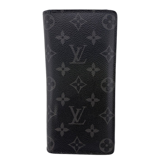 LOUIS VUITTON Bifold Wallet M61697 Monogram Eclipse black Monogram Eclipse Portefeuille Brazza
