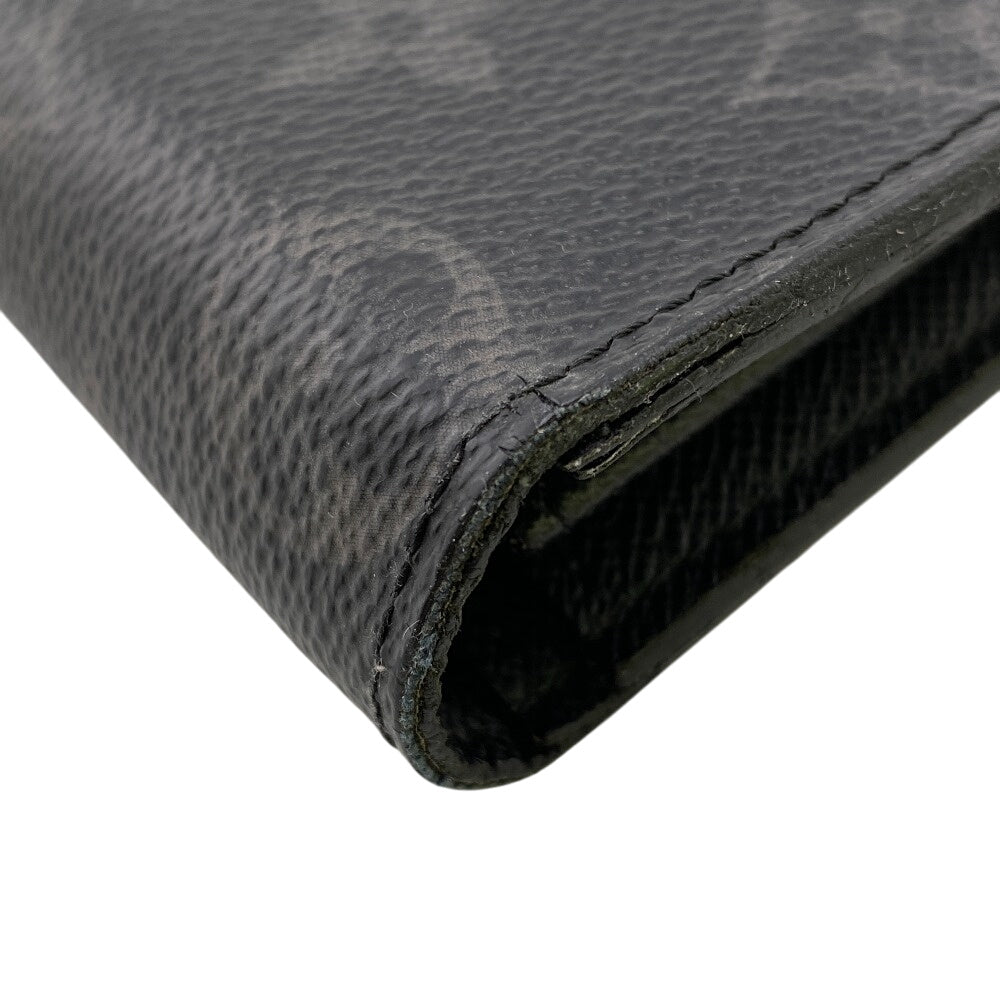 LOUIS VUITTON Bifold Wallet M61697 Monogram Eclipse black Monogram Eclipse Portefeuille Brazza