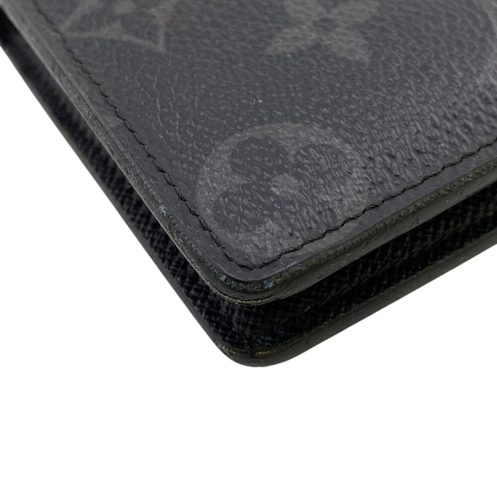 LOUIS VUITTON Bifold Wallet M61697 Monogram Eclipse black Monogram Eclipse Portefeuille Brazza