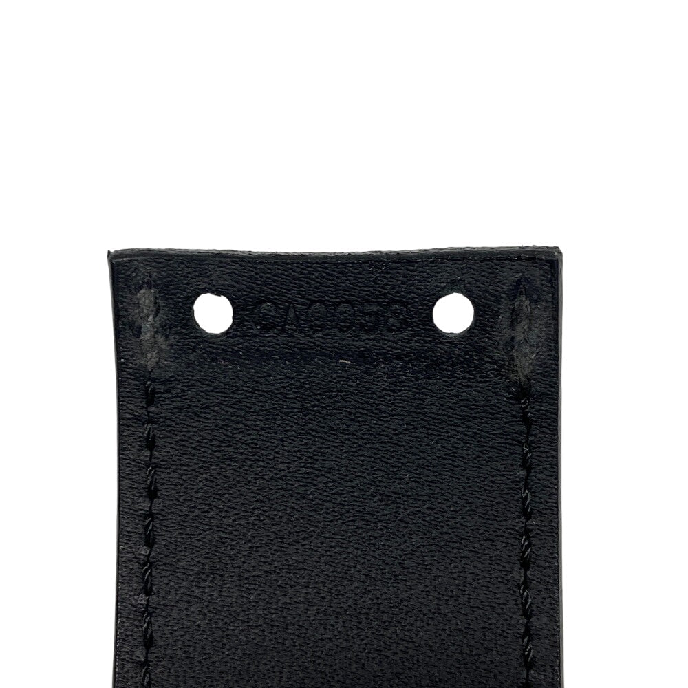 LOUIS VUITTON belt M9638 Leather, PVC black Damier Graphite Santur LVCUT 90/36