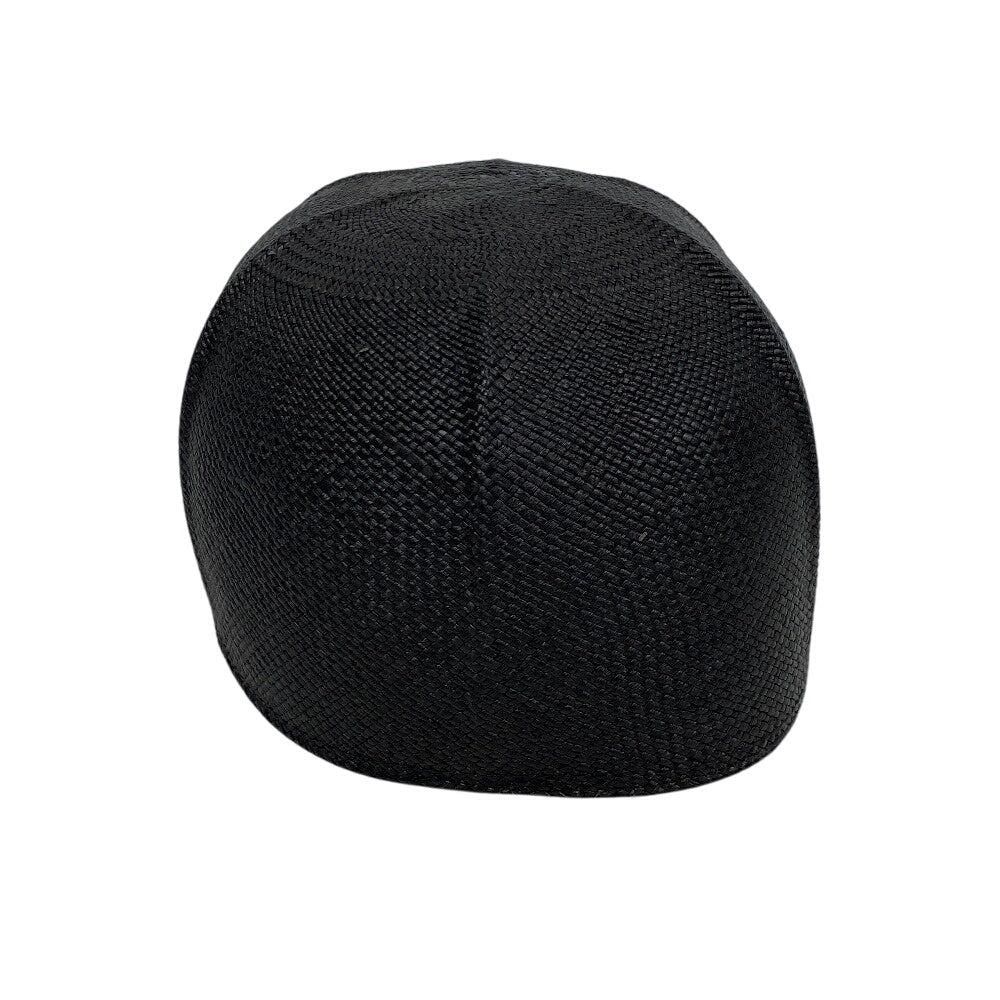 HERMES cap straw black Serie 59