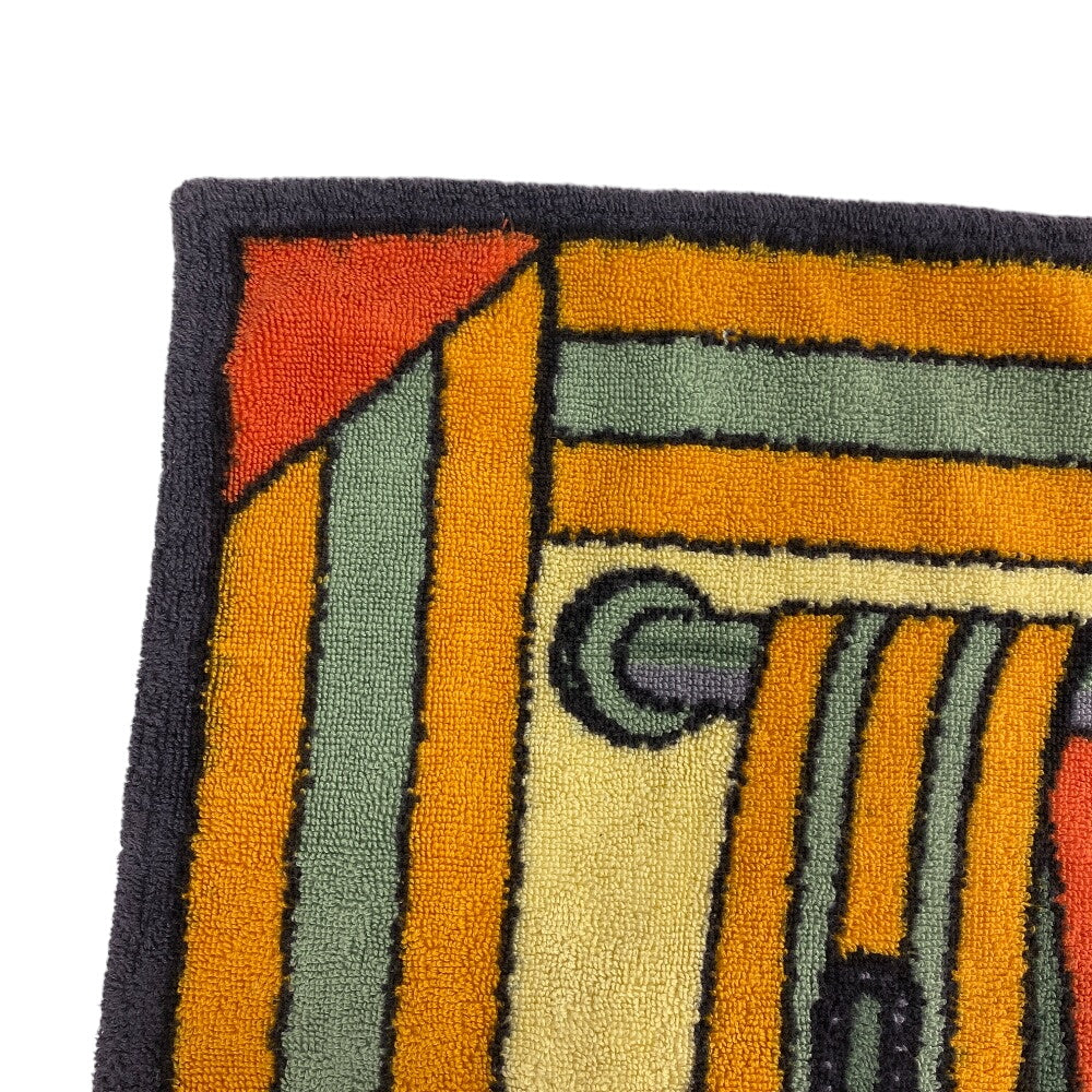 HERMES towel cotton Orange Women(Unisex) Used