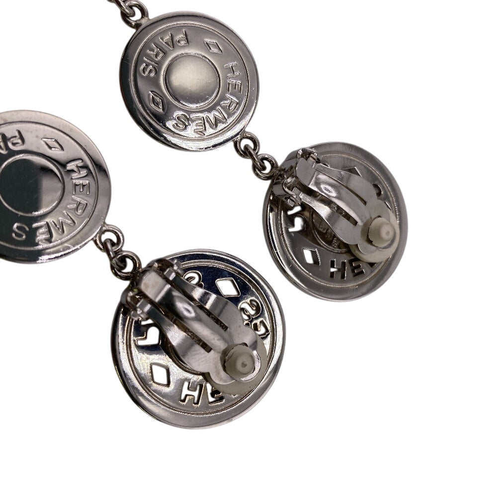 HERMES Earring Silver Silver Serie