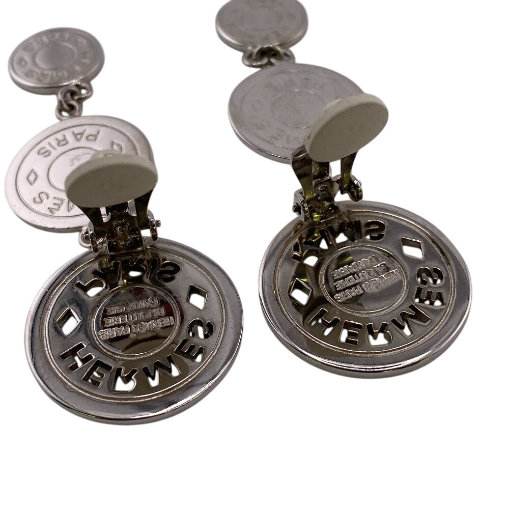 HERMES Earring Silver Silver Serie