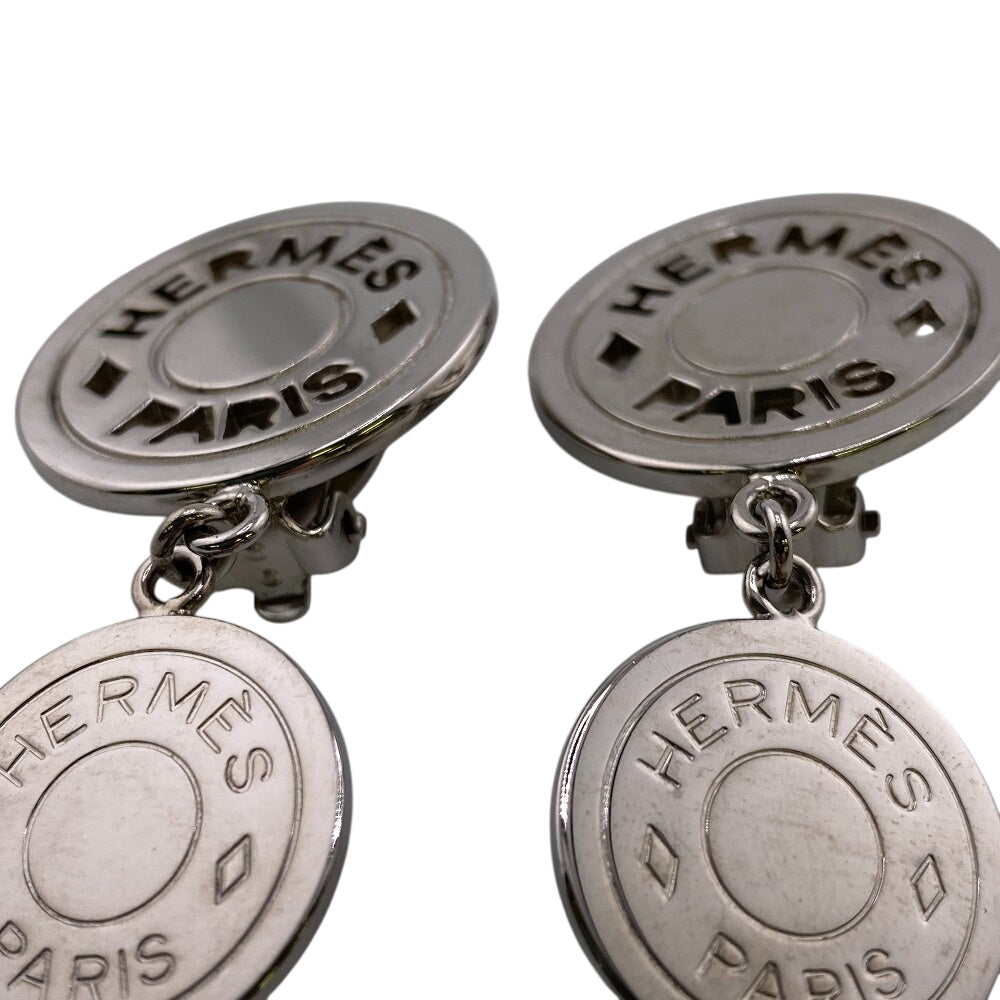 HERMES Earring Silver Silver Serie
