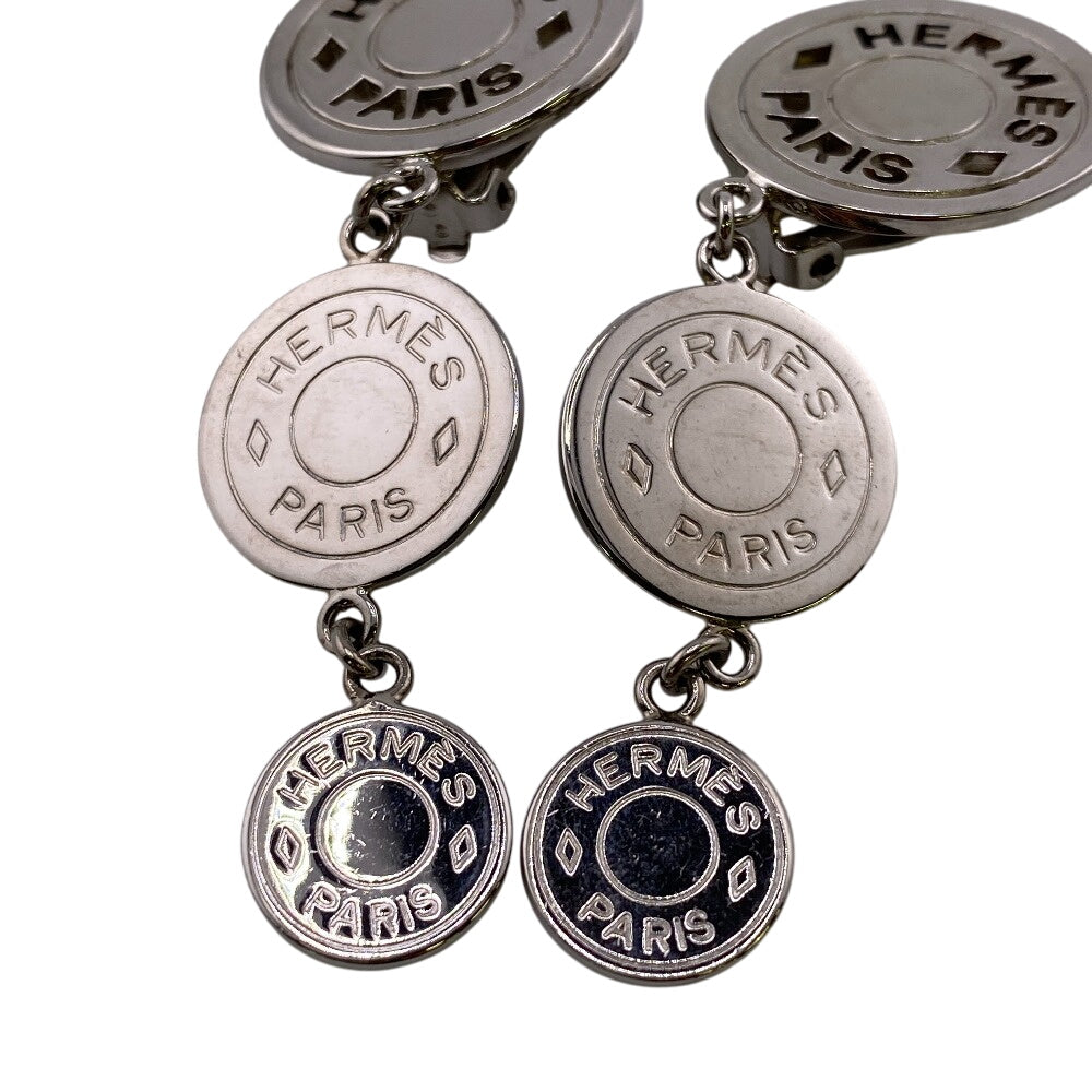 HERMES Earring Silver Silver Serie