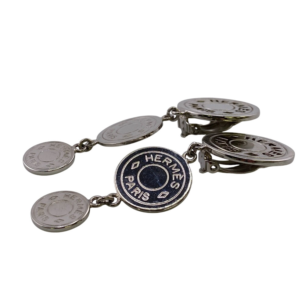 HERMES Earring Silver Silver Serie