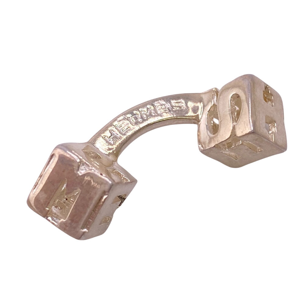 HERMES cuffs Silver925 Silver H cube