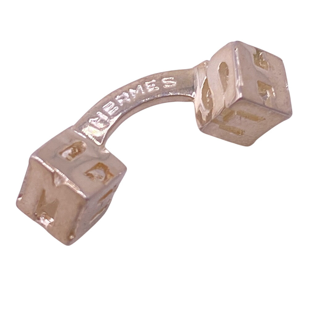 HERMES cuffs Silver925 Silver H cube