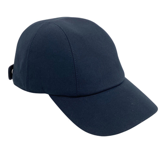 HERMES Other hats cotton black Serie button Miles CDS Women(Unisex) 60 Used