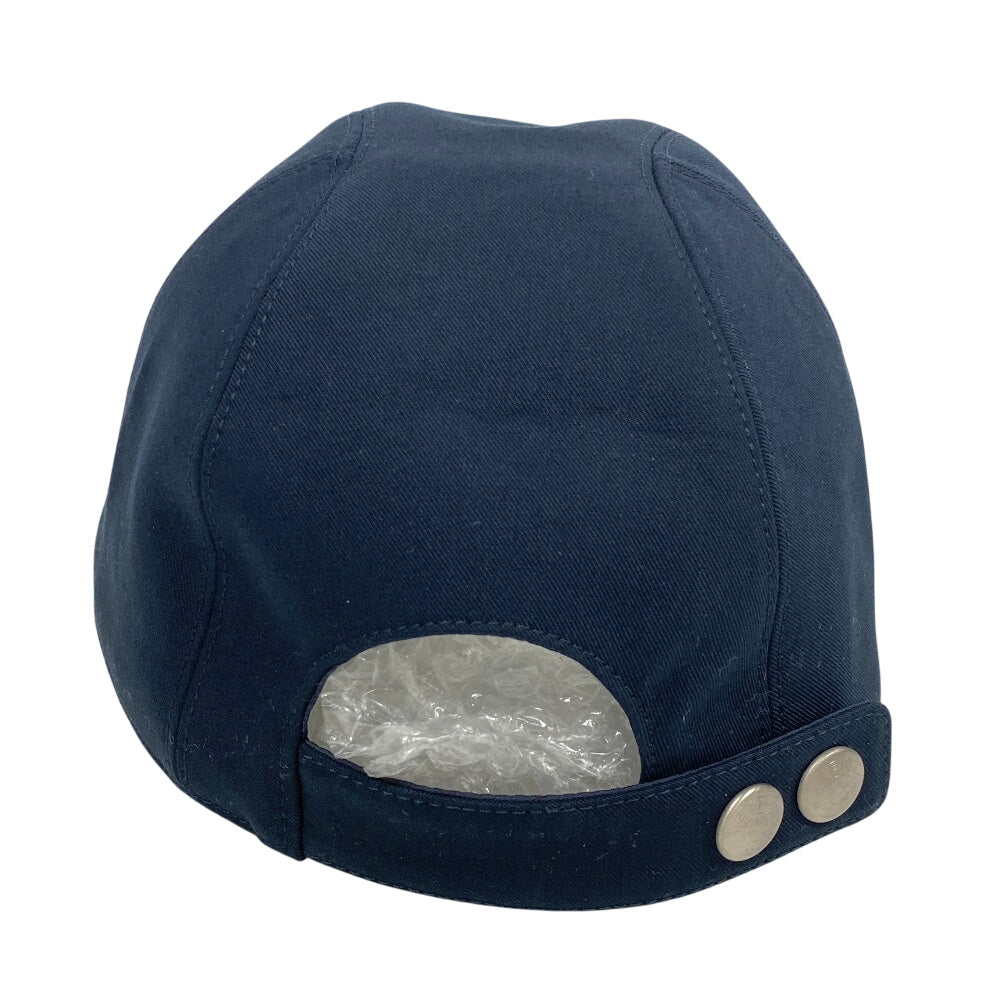 HERMES Other hats cotton black Serie button Miles CDS Women(Unisex) 60 Used