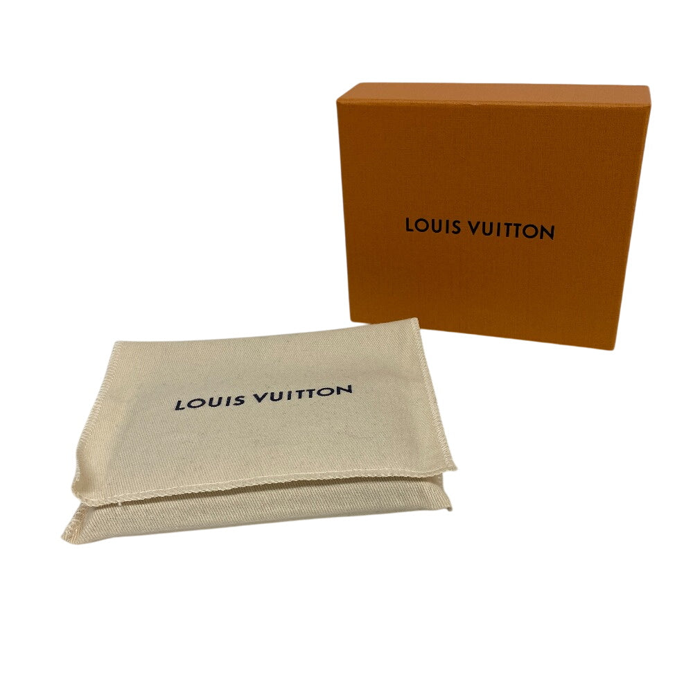 LOUIS VUITTON Coin case M32832 leather black Zip Around Taiga Zip around purse mens Used