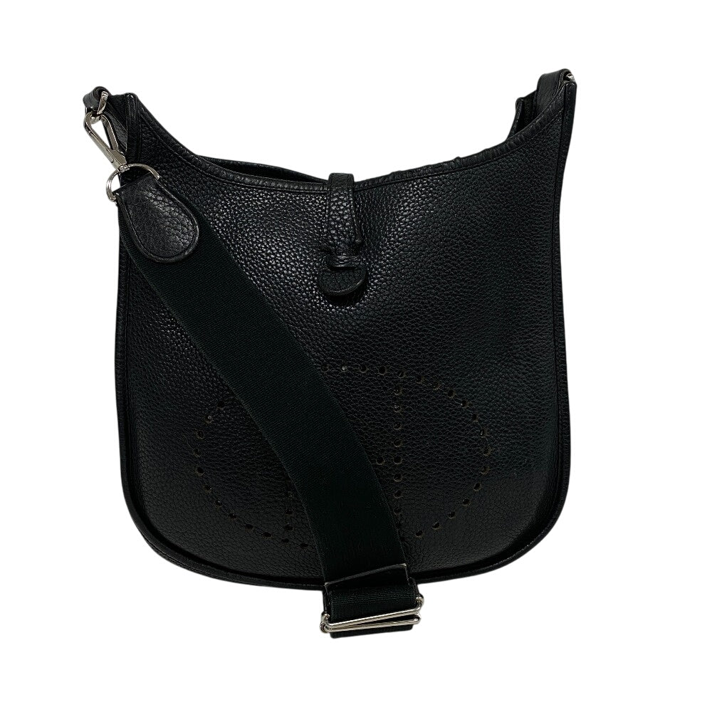 HERMES Shoulder Bag Taurillon Clemence black Taurillon Clemence Evelyn 3 29 PM mens Used